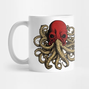 Steampunk Cephalopod: Vintage Octopus Illustration Mug